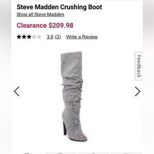 Steve Madden Crushing Rhinestone Boot